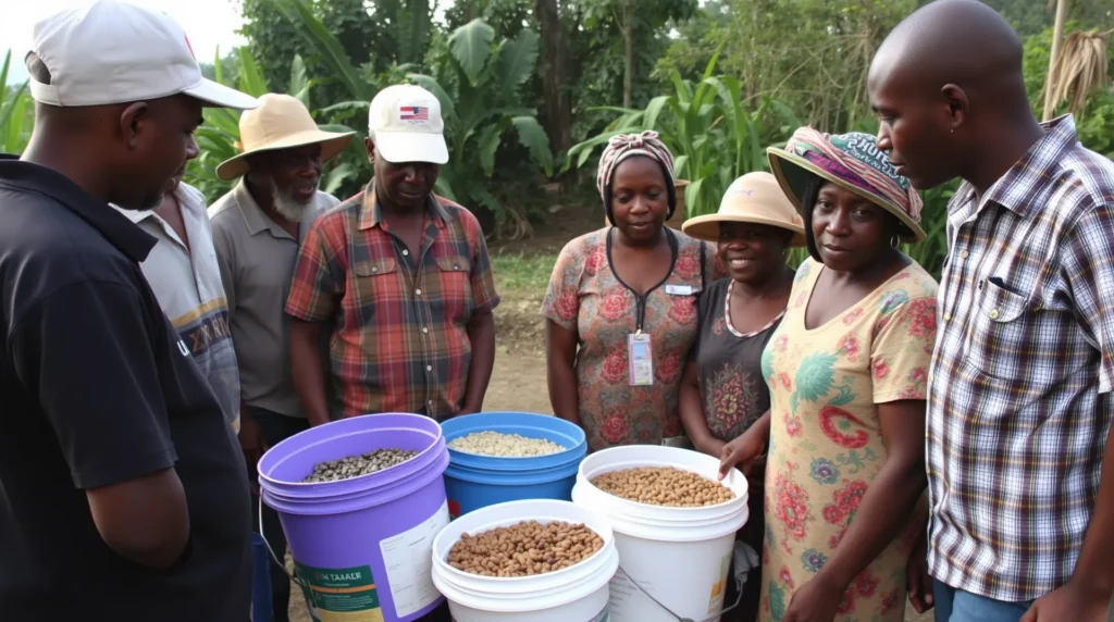 CEFODEC - Farmers meeting to discuss seeds